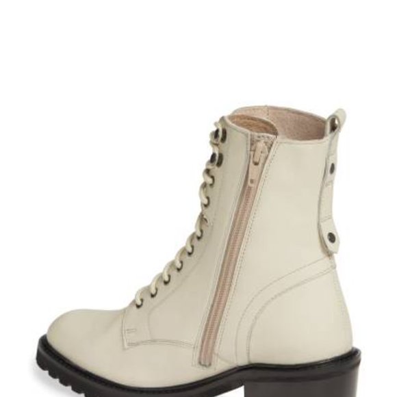 Seychelles Off-white Irresistible Combat Boot - Picture 2 of 6